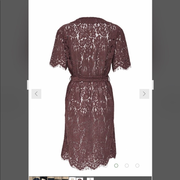 ONLY lace Kimono (with belt) in Blue - Picture 2 of 7